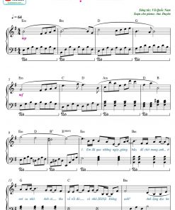 Hà Nội Và Em (Tone F#m và Em)