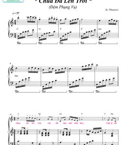 Chúa Lên Trời - sheet đệm hát Ballad dân ca