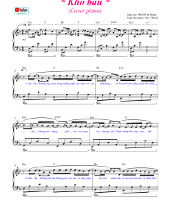 Kho báu - sheet piano pdf
