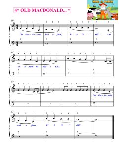 Old macdonald had a farm - sheet pdf
