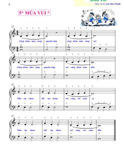 Múa Vui sheet pdf for beginner