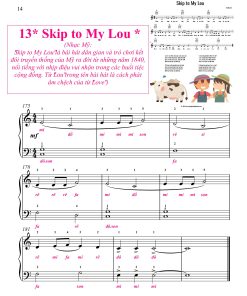 Skip to My Lou - sheet pdf for beginner