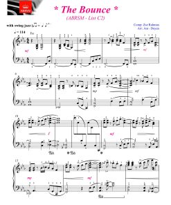 The Bounce - ABRSM Grade 6 List C2 Piano Exam - free sheet pdf